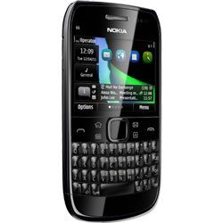 Nokia E6-00: Kompaktes Business-Smartphone mit Touchscreen und QWERTZ-Tastatur