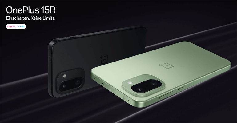 OnePlus 15R: Snapdragon 8 Gen 5 und 7.400 mAh für grenzenlose Performance