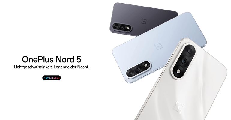 OnePlus Nord 5 – 50 MP Flaggschiff Kamera trifft ultraflottes 5G Performance