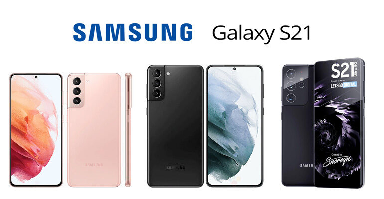 Das Samsung Galaxy S21 steht vor der Tür