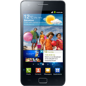 Samsung I9100 Galaxy S II: Android-Smartphone mit Super AMOLED Plus Display und 8-Megapixelkamera