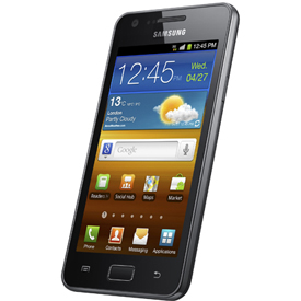 Samsung Galaxy R: Android-Smartphone mit 5-Megapixelkamera und schnellem Dual-Core-Prozessor