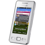 Samsung S5260 Star II: Günstiges Smartphone mit WLAN und Social-Network-Diensten