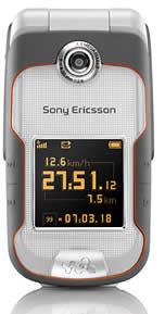 Sportlich, sportlich: das Sony Ericsson W710i