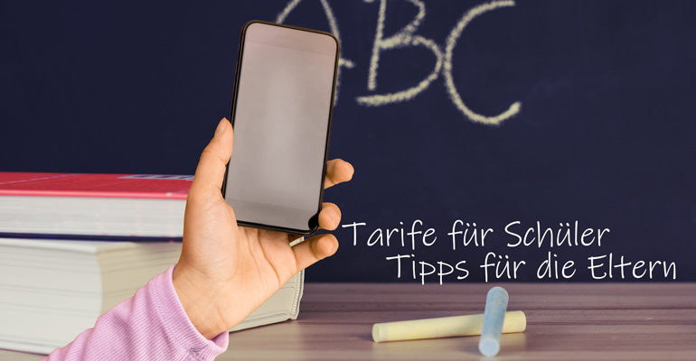 Tarife für Schüler – Tipps für Eltern