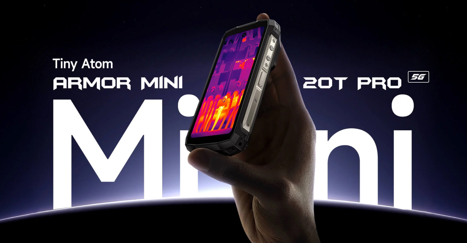 Ulefone Armor Mini 20T Pro: Wärmebildtechnik trifft auf extreme Robustheit