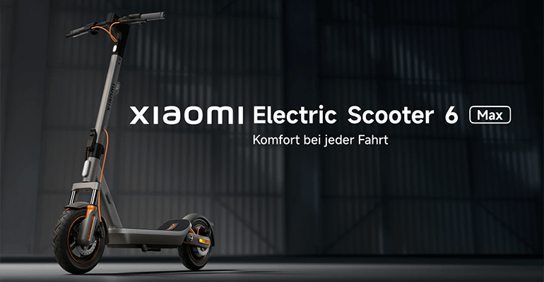 Leichter, effizienter, alltagstauglich: Überzeugt der Xiaomi Electric Scooter 6 Max mit 70 km Reichweite und Tubeless-Reifen im Stadtverkehr?