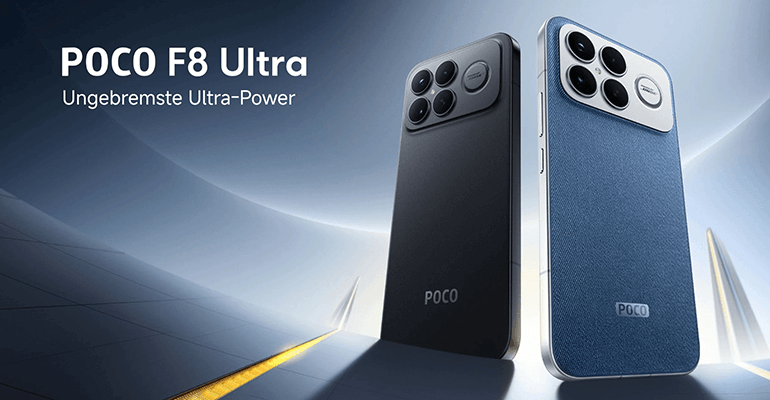 Xiaomi Poco F8 Ultra mit Sound by Bose Technologie