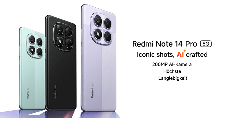 Xiaomi Redmi Note 14 Pro: Premium-Technologie für die Mittelklasse